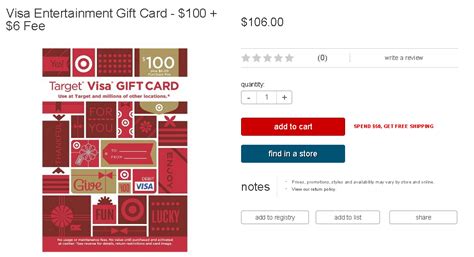No cash access or recurring payments. $5 Target GC with Target Visa Gift Card Promotion - Ways to Save Money when Shopping