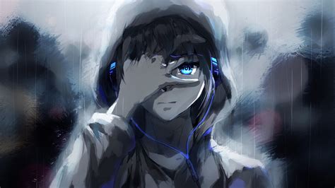 Wolf Boy Hoodie Anime Wallpapers Wallpaper Cave