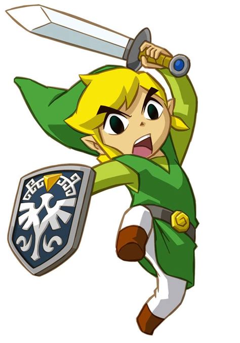Link Characters And Art Legend Of Zelda Spirit Tracks Personnage