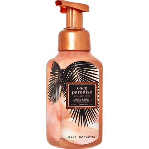 Bath And Body Works Coco Paradise Gentle And Foaming Hand Soap Liquid Soap Household Shop