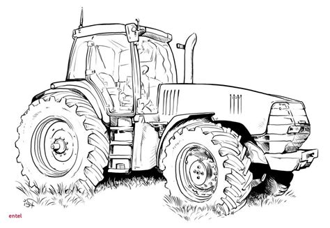 Ausmalbilder von traktoren faszinieren groß und klein und unterstützen den bauern in der landwirtschaft ✐ jetzt traktor gratis herunterladen & ausdrucken! 99 Neu Ausmalbilder Traktor Mit Frontlader Fotografieren | Kinder Bilder
