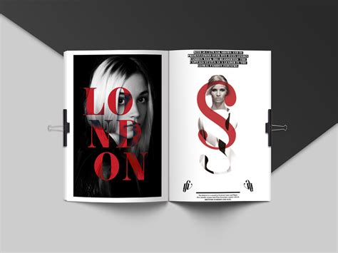 Double Page Spread Behance