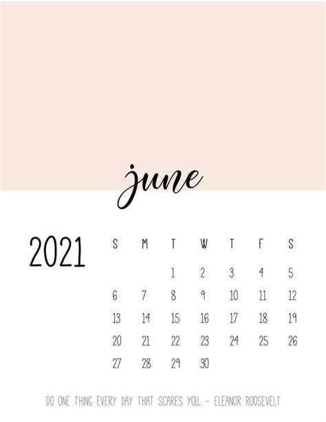 Download June 2021 Calendar Wallpaper