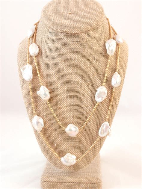 Le Baroque Pearl Necklace The Island Pearl