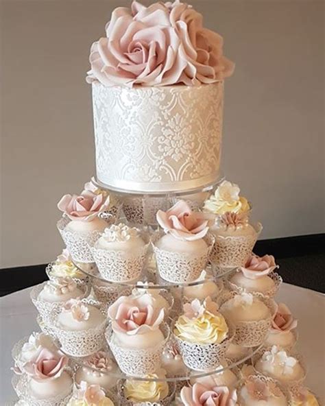 Cupcake Elegance Wedding Cakes Glass House Mountains