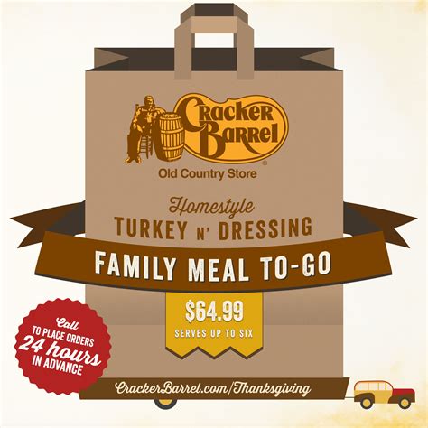 4.8 out of 5 stars with 139 reviews. Cracker Barrel Christmas Dinner Catering / Cracker Barrel ...
