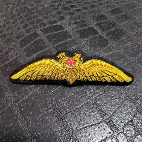 Rsaf Singapore Air Force Uav Pilot No1 Ceremonial Dress Wing Badge £23