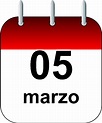Que se celebra el 5 de marzo - Calendario