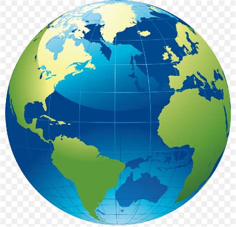 World Map Globe 3d View