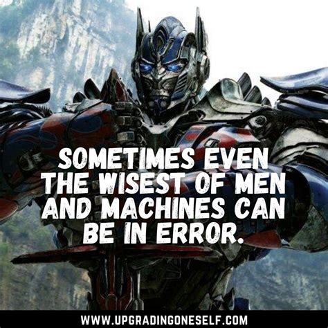 Top 20 Badass Quotes From The Optimus Prime For Motivation
