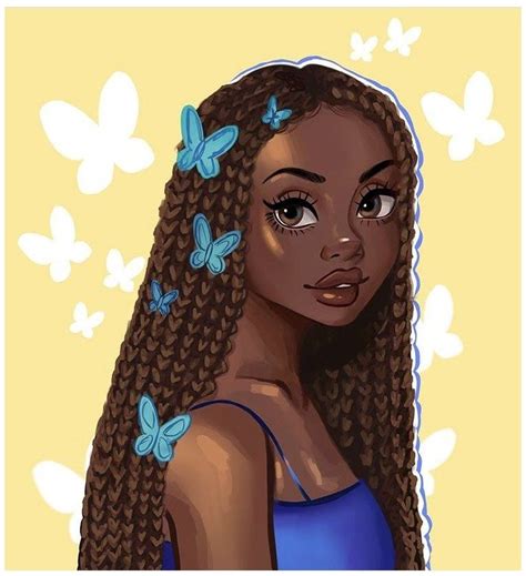 Profile Picture For Girls Black Cartoon Wallpaperin