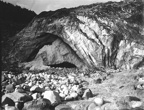 Fileice Cave At Nisqually Glacier Mount Rainier National Park Washington Ca 1907 Bar 182