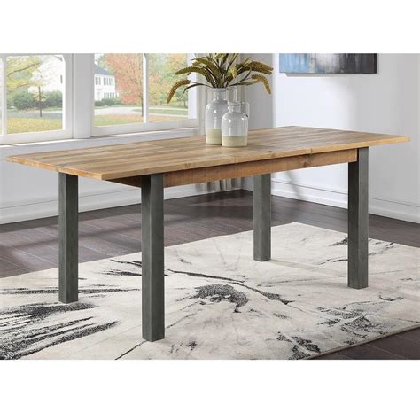 Extending round room kitchen and dining tables. Industrial Elegance Extending Dining Table