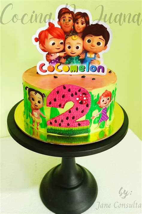 Cocomelon Themed Cake