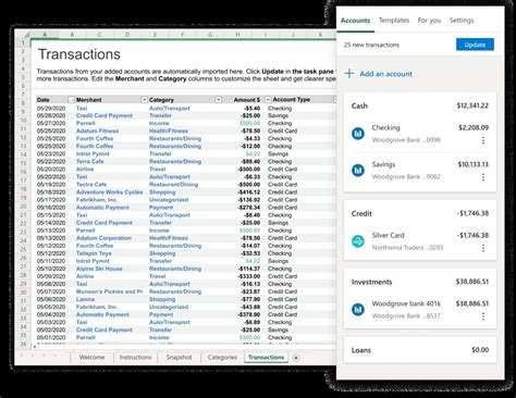Money in Excel imports your live banking data into a spreadsheet | PCWorld
