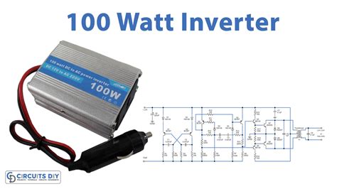 100 Watt Inverter Circuit 12v To 220v Using Transistor