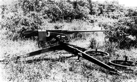 Lessons Of The First World Heavy Machine Guns