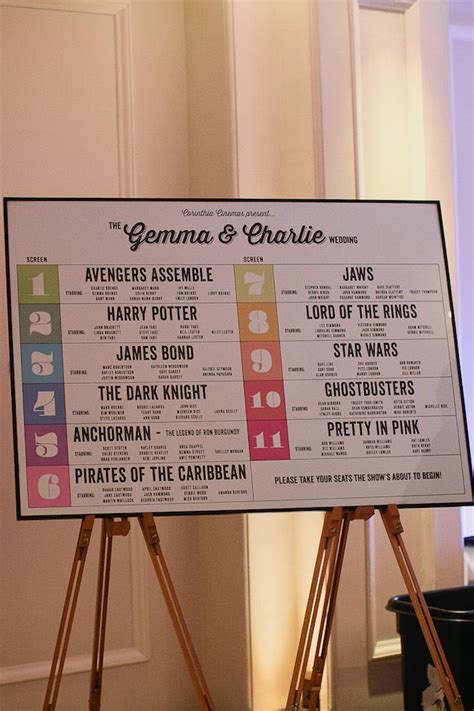 Cool Movie-Themed Wedding In London | Movie theme wedding, Wedding