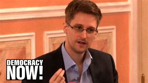 Edward Snowden Speaks Out Against Nsa Dragnet Mass Surveillance Youtube