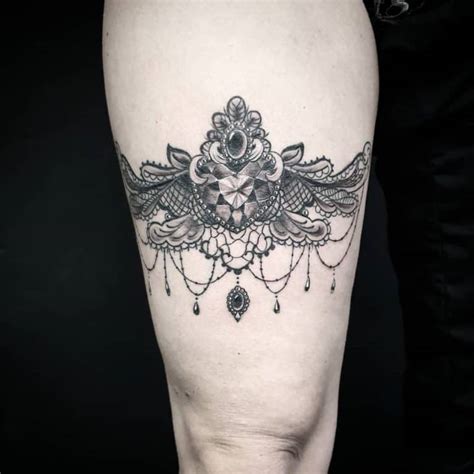 103 Best Lace Tattoos 2024 Inspiration Guide