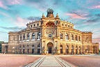 Die Semperoper in Dresden - Die Oper beginnt wieder ...