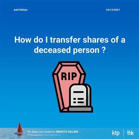 How Do I Transfer Shares Of A Deceased Person Dec 24 2021 Johor