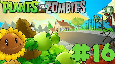 Plants Vs Zombies Walkthrough Part 16 Level 2 6 Pc Hd Youtube