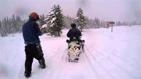 West Yellowstone Snowmobiling 2015 Youtube