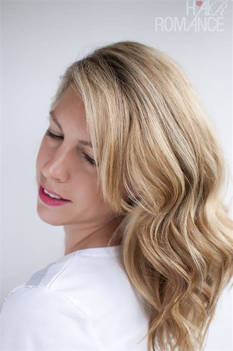 how to curl your hair to create soft loose waves using h2d curling wand hair romance