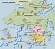 Mapas Detallados de Hong Kong para Descargar Gratis e Imprimir
