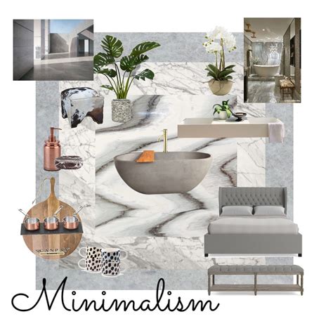 Modern Minimalist Interior Design Mood Board By Tam Nguyen Style