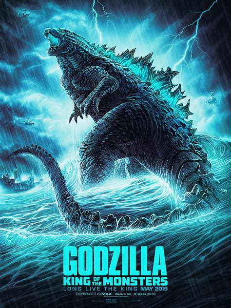 Godzilla King Of The Monsters Movie Poster Jithyjens Posterspy