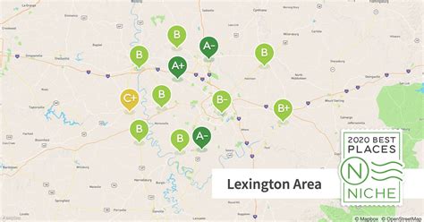 Lexington Ky Zip Code Map