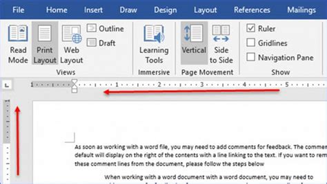 How To Hide The Ruler In Microsoft Word Printable Templates