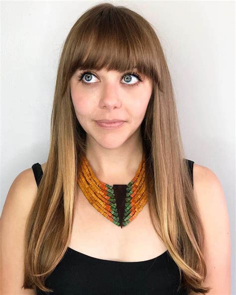 23 Perfectly Flattering Long Hairstyles With Bangs Stylesrant Long