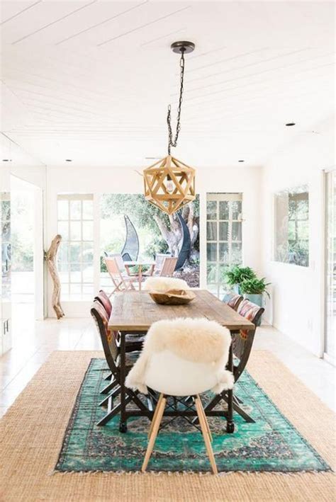 Modern Bohemian Dining Room Ideas Youll Fall Over