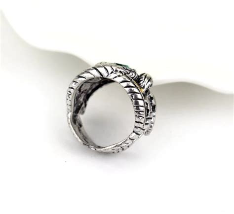Aragorns Ring Of Barahir Silver From The Lord Of The Rings T Two