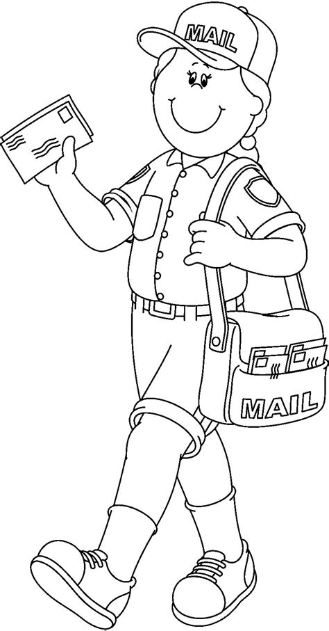 Munity helpers coloring page coloring pages esteyprinting community helpers coloring pages free community helpers hats coloring pages important segment of 27 photo. community helpers clipart black and white - Clip Art Library