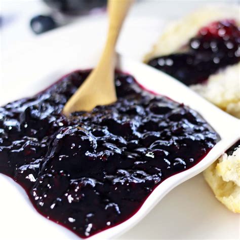 Blueberry Jam Recipes Food And Cooking