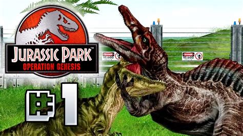 Genesis Jurassic Park Operation Genesis Jurassic Park Month Youtube