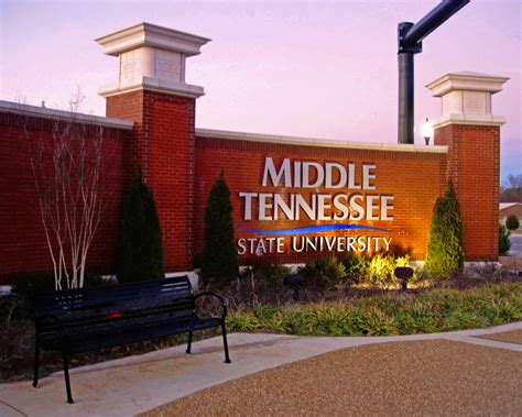 Mtsu Middle Tennessee State University Entersource