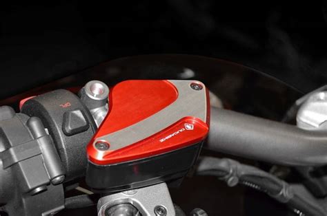 Ducabike Billet Brake Clutch Fluid Reservoir Caps Ducati Diavel X Diavel