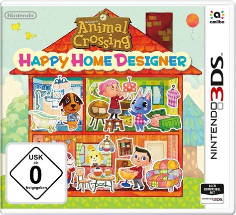 Aprender a dibujar, seguir ritmos, responsabilizarse de tareas cotidianas o vivir divertidas aventuras junto a sus personajes favoritos. Animal Crossing: Happy Home Designer Nintendo 3DS | OTTO