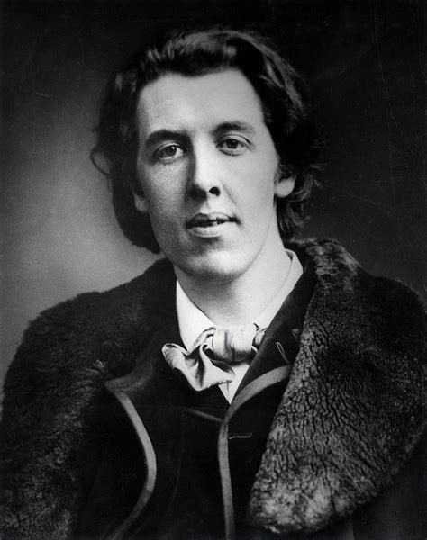 It's that i've put my genius into my life; Portrait Of Oscar Wilde 1854-1900 Wearing An Overcoat With ...