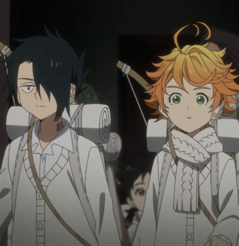 Emma And Ray The Promised Neverland Anime Neverland