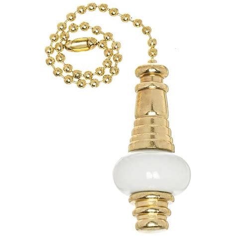 Harbor Breeze 7 In White And Brass Steel Pull Chain In The Ceiling Fan