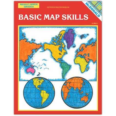 Basic Map Skills Reproducible Workbook Tcrr651 Teacher Created
