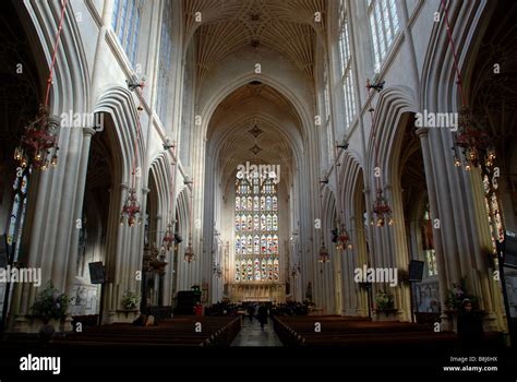 St Michaels Church Interior In Bath England Stock Photo Alamy
