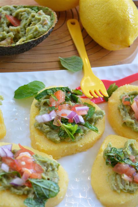 This link is to an external site that may or may not meet accessibility guidelines. Cheezy Polenta Bruschetta | Recipe | Bruschetta, Cereal ...