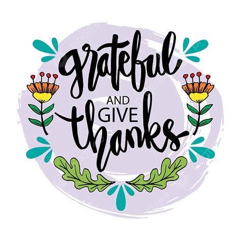 Be Grateful And Give Thanks Motivational Quote Background Banner